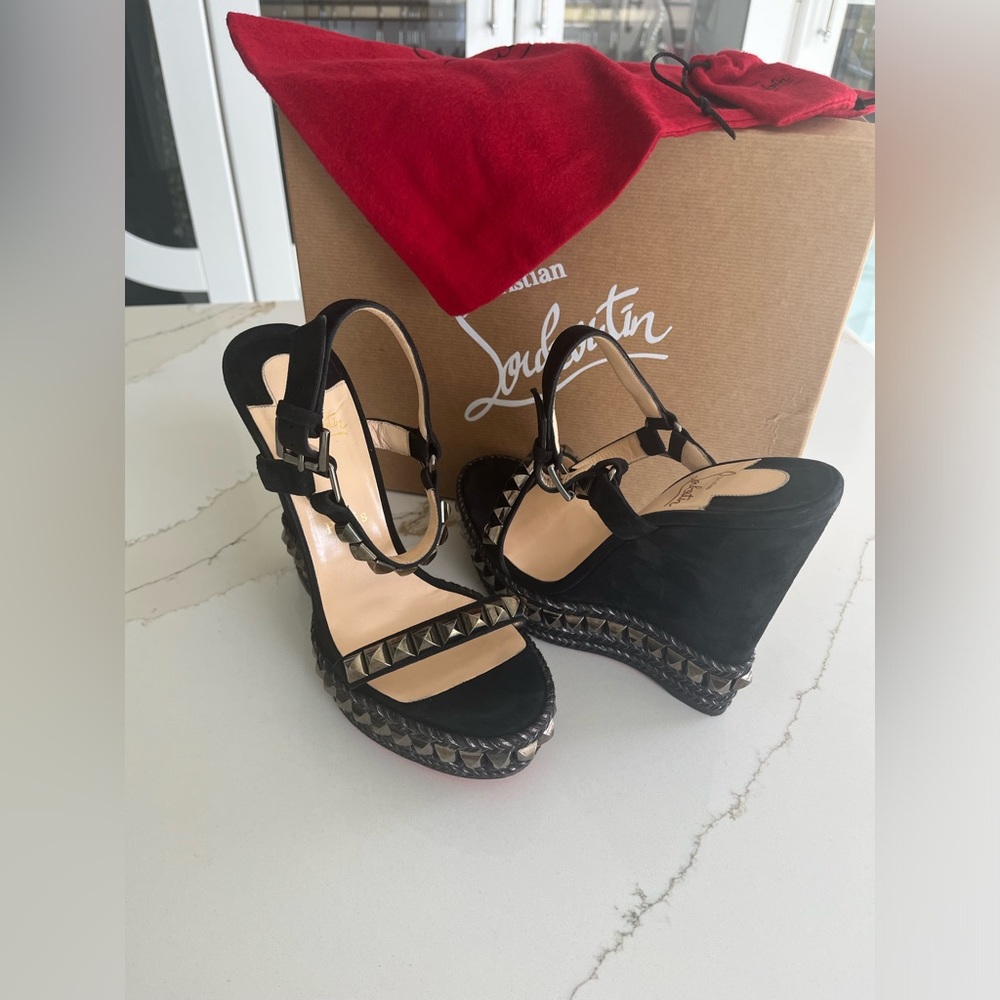Christian Louboutin wedges